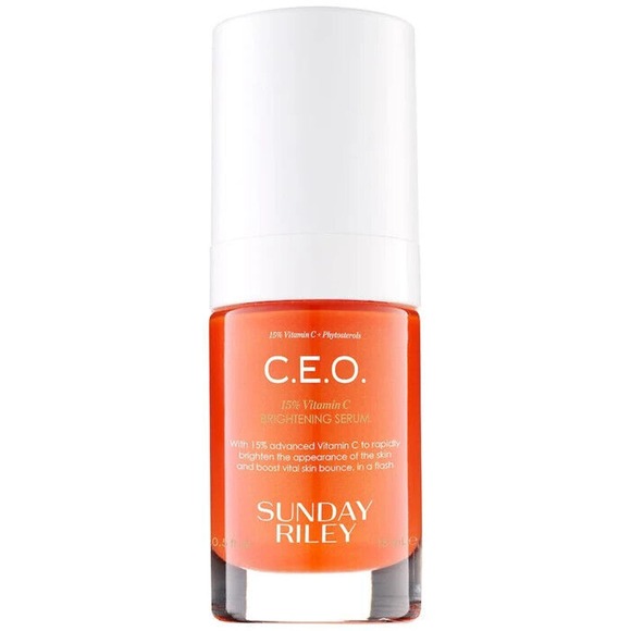 Sunday Riley C.E.O. 15% Vitamin C Brightening Serum 0.5fl oz/15ml/100% AUTHENTIC - Picture 1 of 3